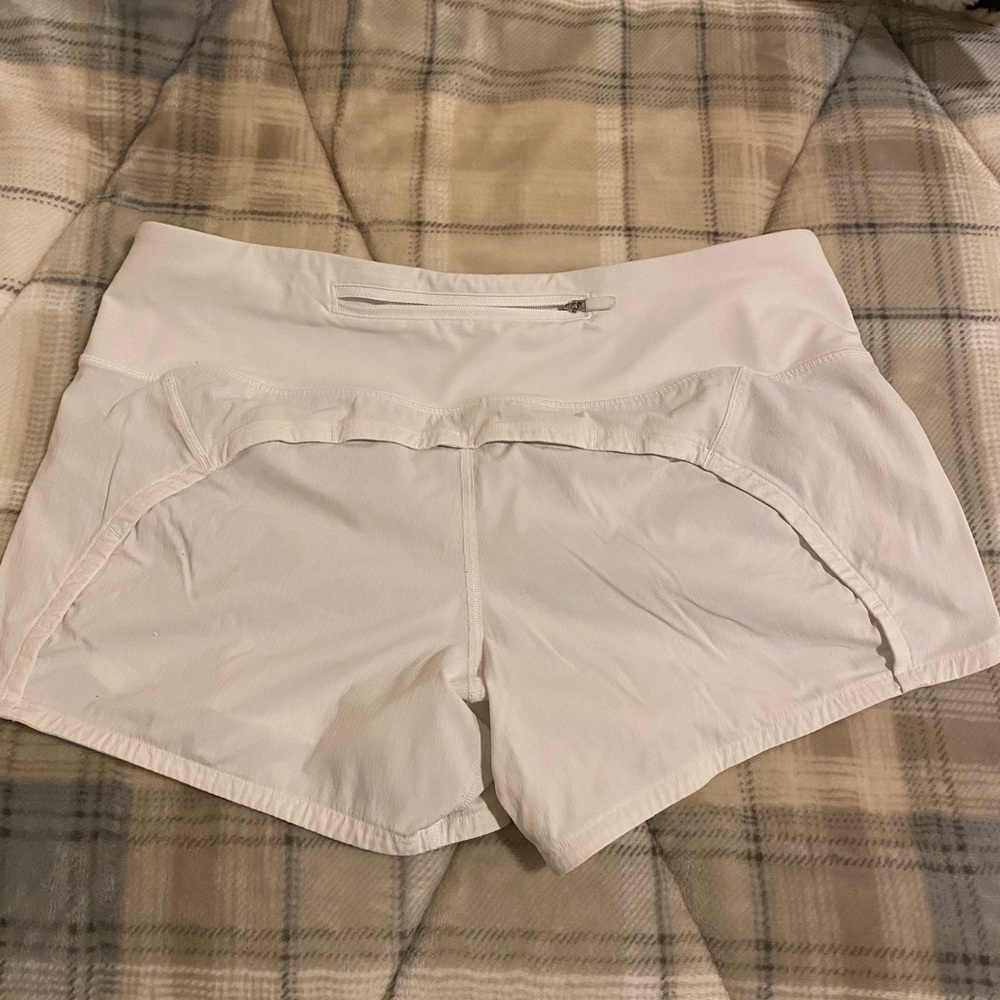 lululemon white shorts